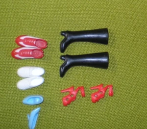5 Paar  Barbie Schuhe  (  2  ) - Bild 1 von 1