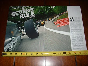 TAIL OF THE DRAGON LOTUS SIETE 7 EE. UU. 129 SMOKEY MOUNTAINS - ARTÍCULO ORIGINAL 2007 - Imagen 1 de 4