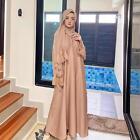 Muslim Robe Clothing Accessories Hooded Abaya Dress for Outdoor Women