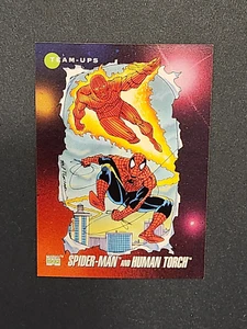 Marvel Impel 1992 Spider-Man and Human Torch Team-Ups Card 71 Series 3 MCU - Picture 1 of 3