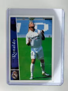 Luis Nazario RONALDO Real Madrid Mundicromo Fichas Liga 2003 N 76 - Imagen 1 de 3