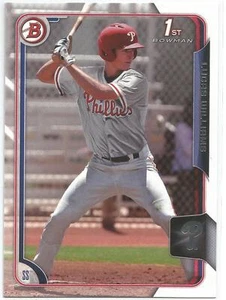 Lucas Williams Philadelphia Phillies 2015 Bowman Draft Prospect - Picture 1 of 2