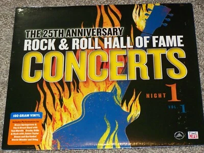 ROCK AND ROLL HALL OF FAME 25TH ANNIV CONCERT NIGHT 1 VOL 1 SEALED LP 180 G - Image 1 of 2