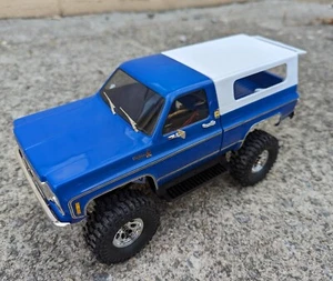 Cubierta de tapa de camión a escala cámper para Traxxas TRX4m Chevy K10 High Trail y F150 - Imagen 1 de 16