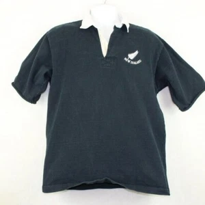 Vintage 90s Barbarian New Zealand Rugby Jersey (XL) - Picture 1 of 7