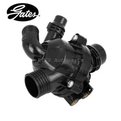 11537601158 原始设备制造商盖茨冷却液恒温器适用于宝马 135i 335i 335xi X5 X6 3.0 — 第 1/4 张图片