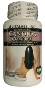 Candida Reinigung Komplex Hefe Ungleichgewicht Pilz Entgiftung Verdauung Gesundheit probiotisch - Bild 1 von 22