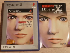 Resident Evil Code Veronica X sony PS2 PLAYSTATION 2 Slim - Picture 1 of 1