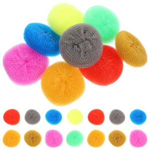 30 Pcs Dishwashing Ball Kitchen Brushes for Dishes Scrubber Pads - Imagen 1 de 12