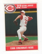 1996 KAHN'S CINCINNATI REDS BASEBALL #32 KEVIN JAMES