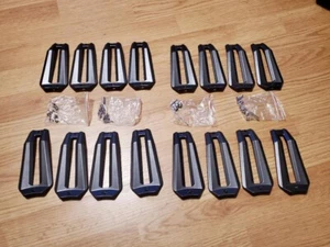 Set of 16 Take Offs Sedona Rukus Grey Wheel Inserts 5+2 or 4+3 Offset - Picture 1 of 3