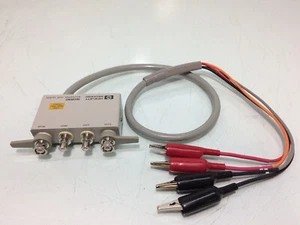 HP 16089D Alligator Clip Lead 4 Clips *AS-IS* For Parts/Repair - Picture 1 of 4