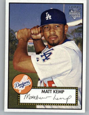 2006 Topps '52 #108 Matt Kemp (RC) (ref 154192) - Image 1 of 2
