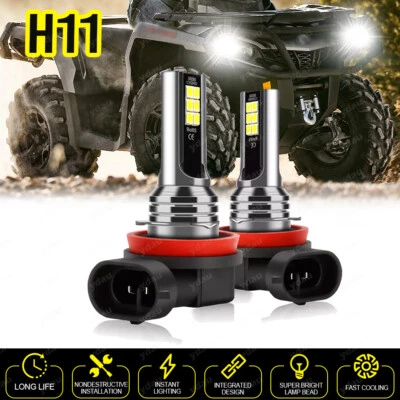 Bombilla LED 55W 12V para Can Am Outlander Max 500 570 650 800 850 1000 2012 a 2019 Foto 1 de 4