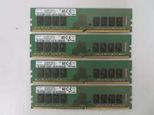 Samsung 64GB (4X16GB) RAM PC4-21300 DDR4-2666V SDRAM Kit M378A2K43DB1-CTD - Picture 1 of 2