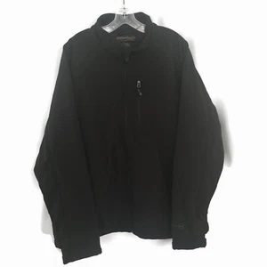 FREE COUNTRY Mens Jacket Coat Performance XXL Black Softshell Polyester Lined - Picture 1 of 8
