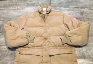 Vintage Walls Blizzard Pruf Duck Insulated Brown Mens Jacket Coat Size Large - Picture 1 of 9