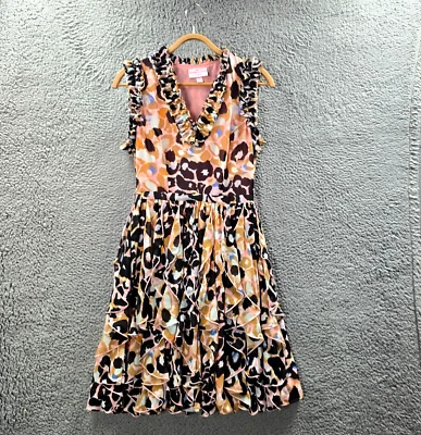 Matthew Williamson Macy's Womens A-line Dress Size 4 Multicoloured Sleeveless - Image 1 of 4