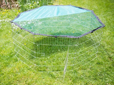 PROCYON Freilaufgehege Freigehege Nager Meerschweinchen Zwergkaninchen 8-eckig