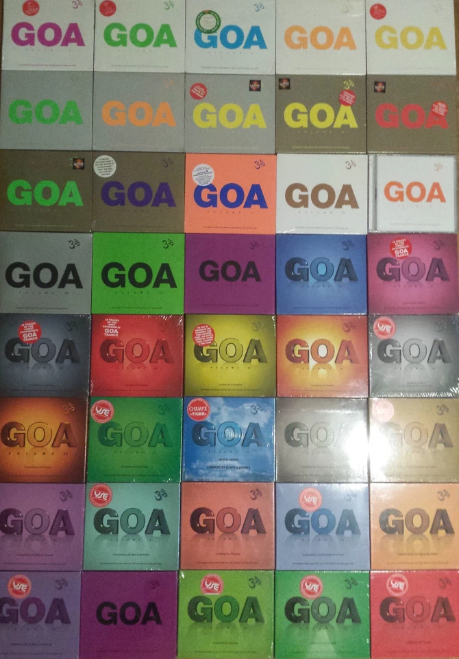 GOA = Verschiedene Volumes Zur Auswahl = NEUWARE = TRANCE PSY PROGRESSIVE - Bild 1 von 1