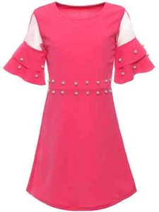 Princess Dress Costume Tunic Skater Art Beads Child Summer 22602 SALE - Picture 1 of 23