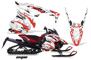 Snowmobile Graphics Kit Decal Sticker Wrap For Yamaha Viper 2014-2016 EXPO RED - Picture 1 of 1