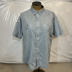 Kuhl Men’s Karib Stripe Shirt Button Down Horizon Blue Size XL Style# 7460 $70 - Picture 1 of 10