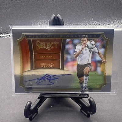 2015-16 Select Soccer Miroslav Klose Historic Signatures Auto Autograph #118/125 - Image 1 of 2