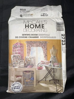 Mccall’s Home Decorating Sewing Room Essentials 2723 Basket Organizer Cover - Image 1 of 2