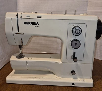 Bernina 830 Record Sewing Machine with Case, Table, Pedal, Accessories, Manual - Image 1 of 4