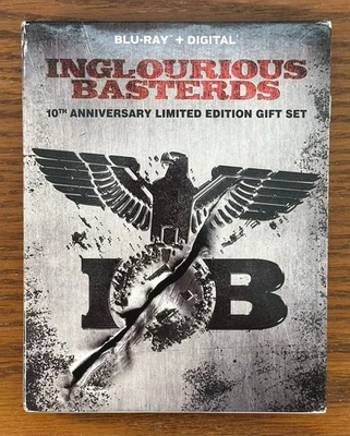 Inglourious Basterds: 10th Anniversary Gift Set (Blu-ray, 2019) w/ Slipcase - Image 1 of 3