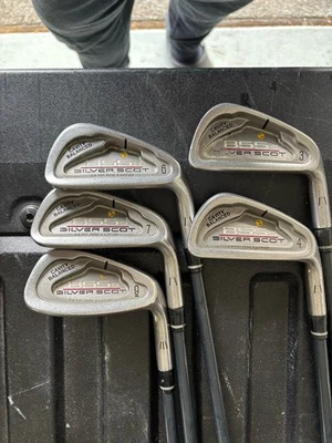Tommy Armour Silver Scot 855s Golf Clubs Iron Set 3,4,6,7,9 Stiff Graphite RH - Image 1 of 4