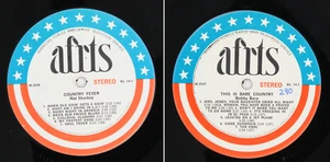 C1971 AFRTS Bobby Bare Nat Stuckey Country Fever Armed Forces Transcription LP - Picture 1 of 9
