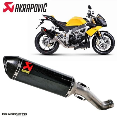 Escape APRILIA TUONO V4 1100 RR ABS de fábrica 2015-2016 AKRAPOVIC carbono RC S-... Foto 1 de 4