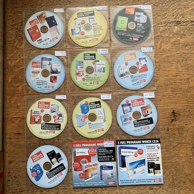 (20) PC CD-ROMs from PC WORLD MAGAZINE: Bundle of 12 CDs * 2007 Software - Image 1 of 4