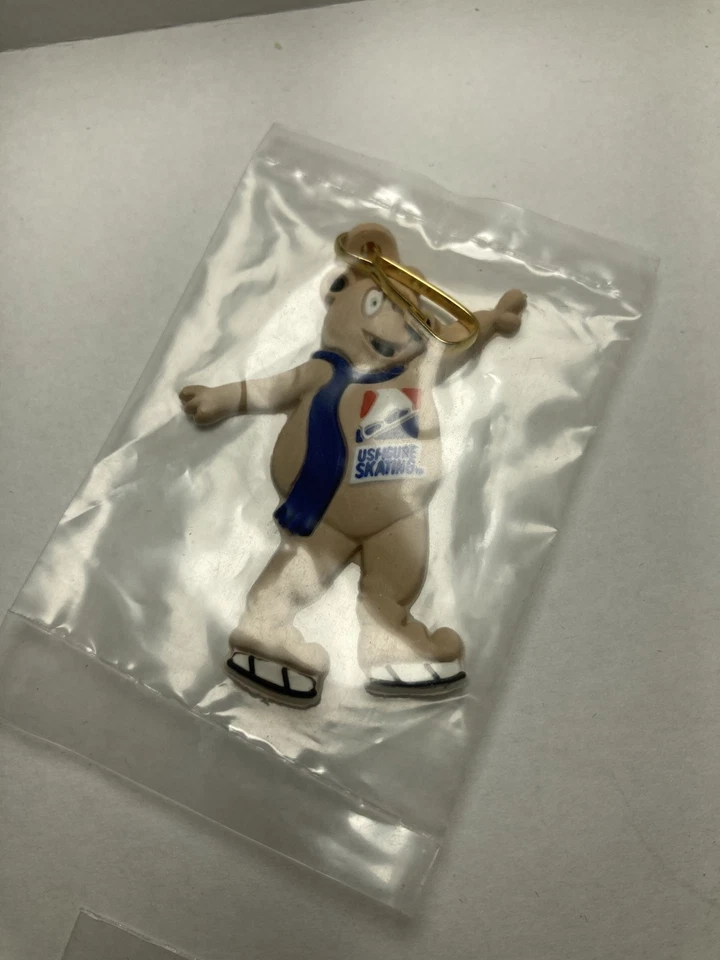 ORNAMENT US Figure Skating Teddy Bear - Image 1 of 1