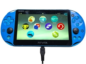 Sony PlayStation Vita Slim Konsole Hellblau • Blau • TEILDEFEKT • BLITZVERSAND🚀 - Bild 1 von 8