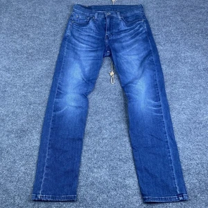 Levis 502 Jeans Herren 30x32 Blau Stretch Denim Regular Tapered Leg Hose - Bild 1 von 11
