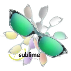 POLARIZED Metallic Emerald Green Replacement Lenses For Oakley Fives 2.0 ~ Jade - Picture 1 of 5