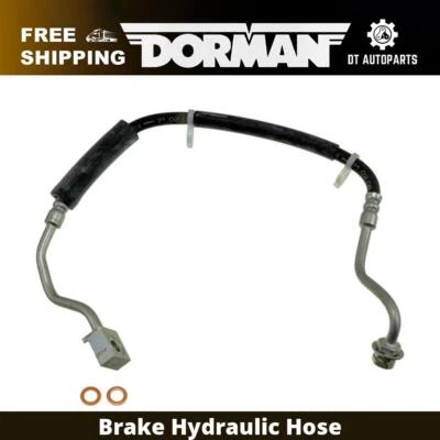 Mangueira hidráulica de freio dianteira direita 1996-1997 Mazda B2300 Dorman 1995-1997 - Imagem 1 de 4