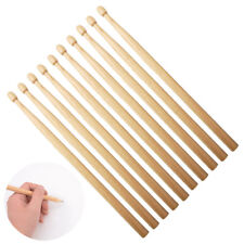 10 pièces crayons à tambour 100 % traitement de bûches bois tambour musical crayon cadeau