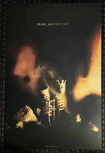 PEARL JAM Riot Act 24x36 Original Record Store Promo Poster Epic GRUNGE 2002 - Bild 1 von 6