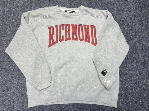 Vintage University Of Richmond Mens X Large Starter Pullover Crewneck Sweatshirt Cover