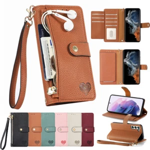 Leather Flip Case Wallet Stand Cover For Xiaomi Mi 10 Lite 10T Pro 10i 11 Ultra - Picture 1 of 18