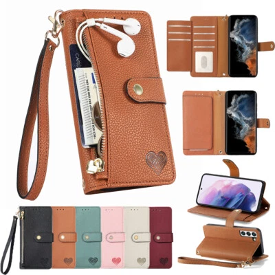 Leather Flip Case Wallet Stand Cover For Xiaomi Mi 10 Lite 10T Pro 10i 11 Ultra - Image 1 of 4