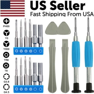 Triwing Screwdriver Repair Tool Kit for Nintendo NES SNES N64 Wii Sega Game Boy - Picture 1 of 10