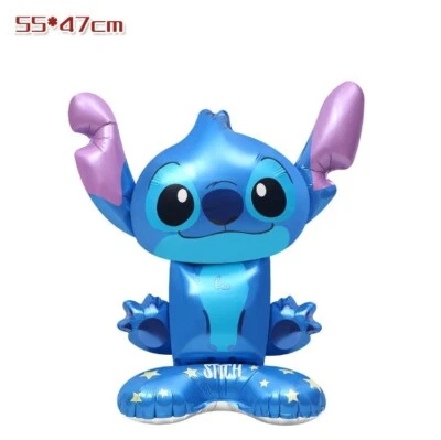 Disney Stitch Balloon Self Standing Lilo Birthday Party Decoration Self Seal