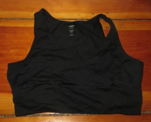 Shock Absorber black cross front low impact sports Bra Size 34B - Picture 1 of 2