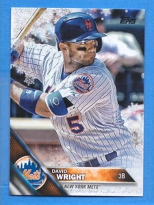 2016 Topps Walmart Holiday Snowflake Metallic #HMW198 David Wright Mets - Bild 1 von 1
