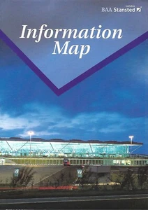 Area Map - BAA Stansted - London's Airport - Brochure (B752) - Bild 1 von 1